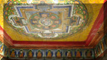 Durchgang-Chrten mit Malerei, Kloster Thame