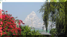 Pokhara mit Machapuchhare