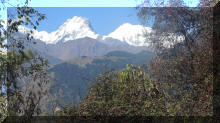 Ganesh Himal auf dem Weg nach Sherpagaon