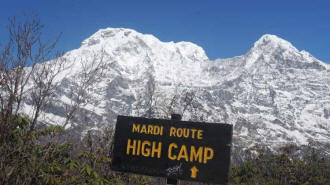 Annapurna South und Chuli - Mardi Himal